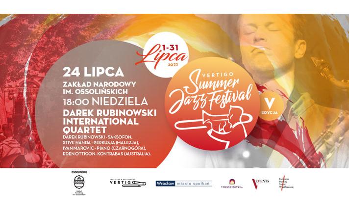 Darek Rubinowski International Quartet - Vertigo Summer Jazz Festival - zdjęcie