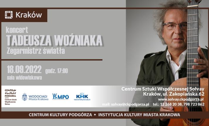 Koncert Tadeusza Woźniaka „Zegarmistrz Światła” - zdjęcie