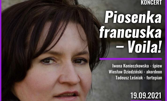 Koncert „Piosenka francuska – Voila!” - zdjęcie