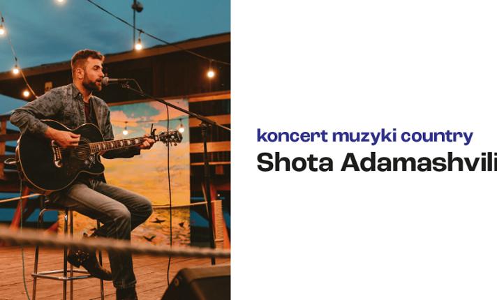Shota Adamashvili – koncert muzyki country - zdjęcie