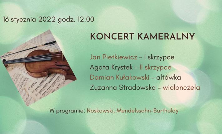 Koncert kameralny/Pietkiewicz/Krystek/Kułakowski/Stradowska - zdjęcie
